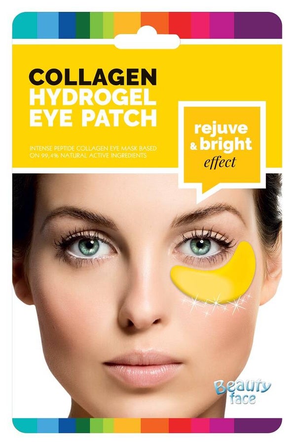 BeautyFace Diamond & Gold Anti Aging & Circulation Improving Collagen Eye Patch