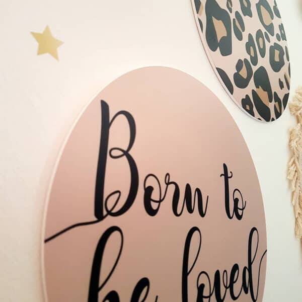 Muurcirkels babykamer