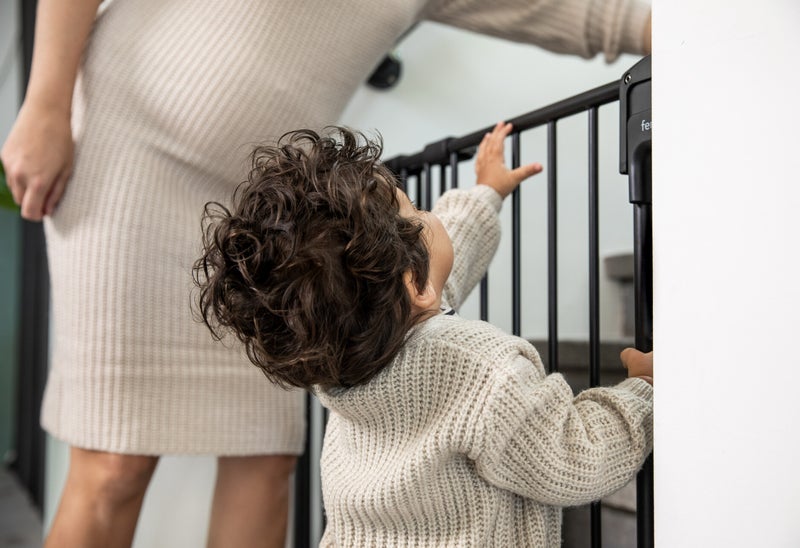 SafetyDoor traphek mat zwart