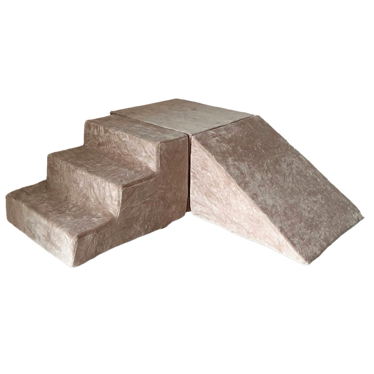 Foam blokken set Soft Velvet donker beige