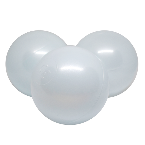 Ballenbak ballen parelmoer blauw