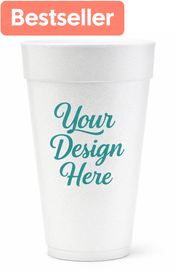 Custom Styrofoam Cups