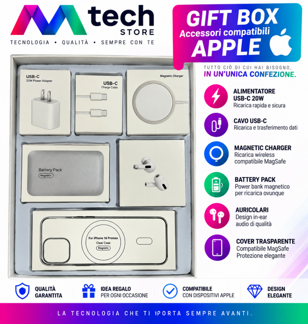 GIFT BOX COMPATIBILE APPLE