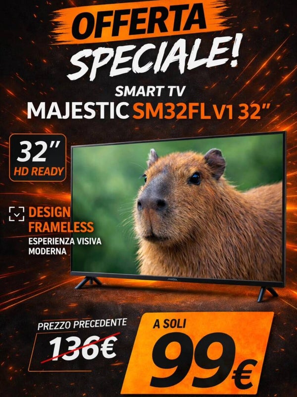 Smart TV Majestic 32”