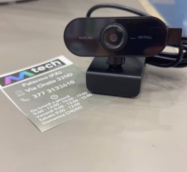 Webcam USB FullHD con Microfono