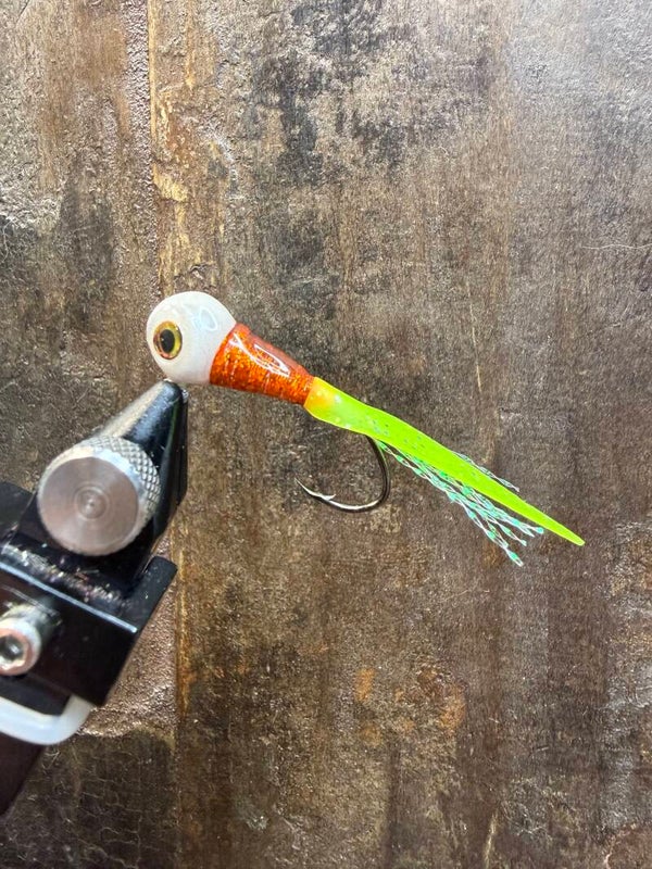 Candy Corn Glass Minnow