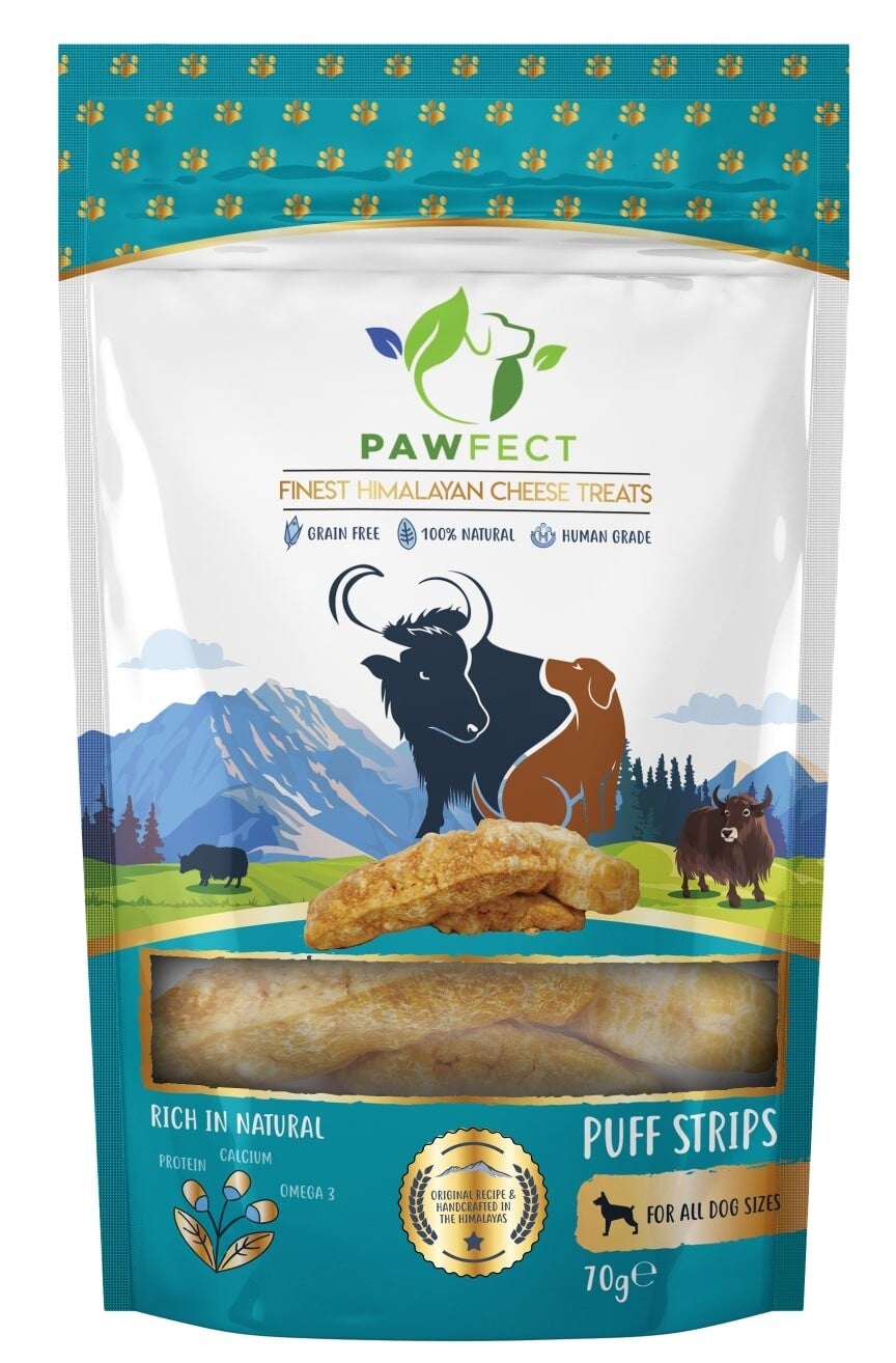 Chew Puff Strips 70 gr. - Pawfect