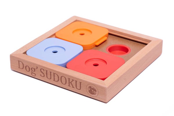 Sudoku medium basis - kleur - honden puzzel