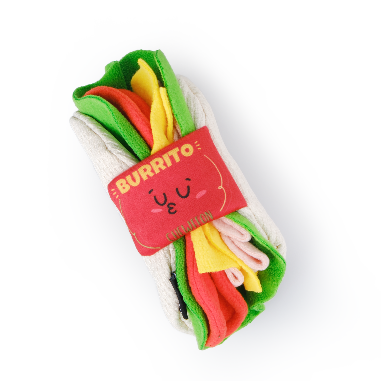 Burrito snuffelspeeltje voor traktaties non toxic - Chewffon