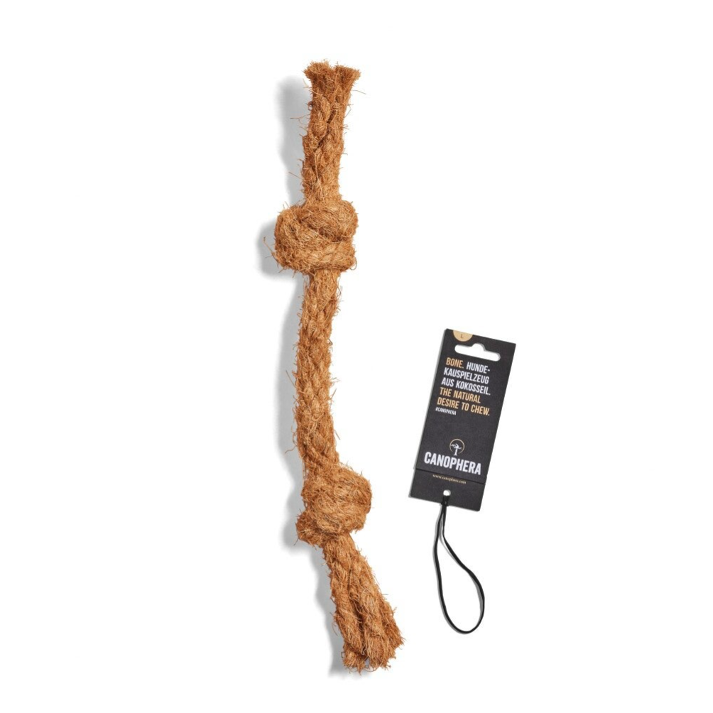Speel-en kauwtouw van kokosnoot 100% natuurlijk