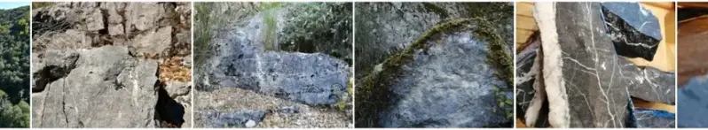 Black Marquina Marble Quarry, mining operations, León Spain, high-quality marble, black marble with white veins, large-scale quarry, ornamental rocks, premium marble production.