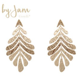 Vissengraad oorbellen