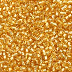 3 Silverlined gold 11/0