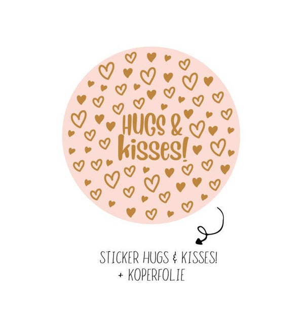 Stickers "Hugs & Kisses"