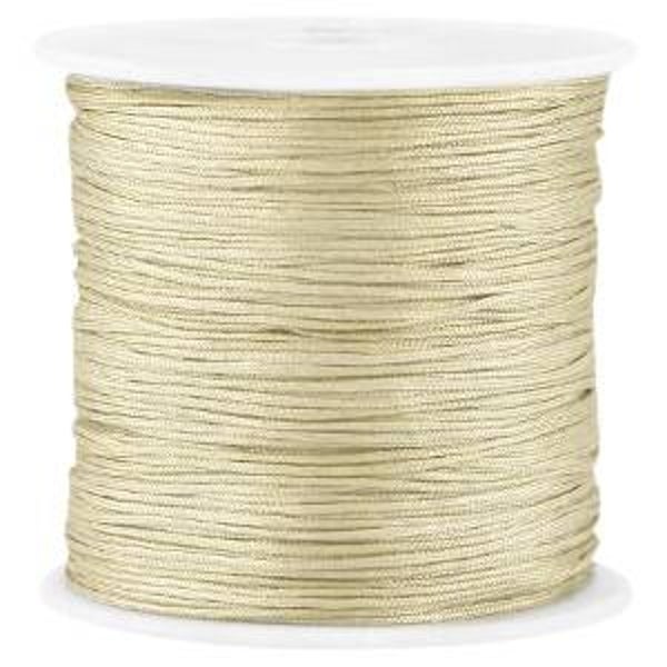 Macramé draad 0.8mm Champagne beige