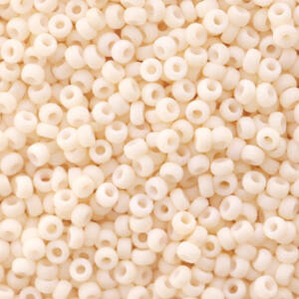 2022 Opaque matte antique beige 11/0