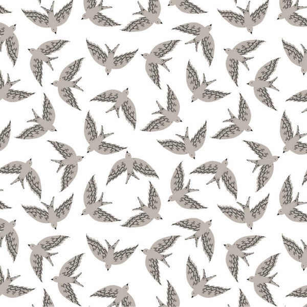 Zijde vloeipapier " Birds" (5 vellen)