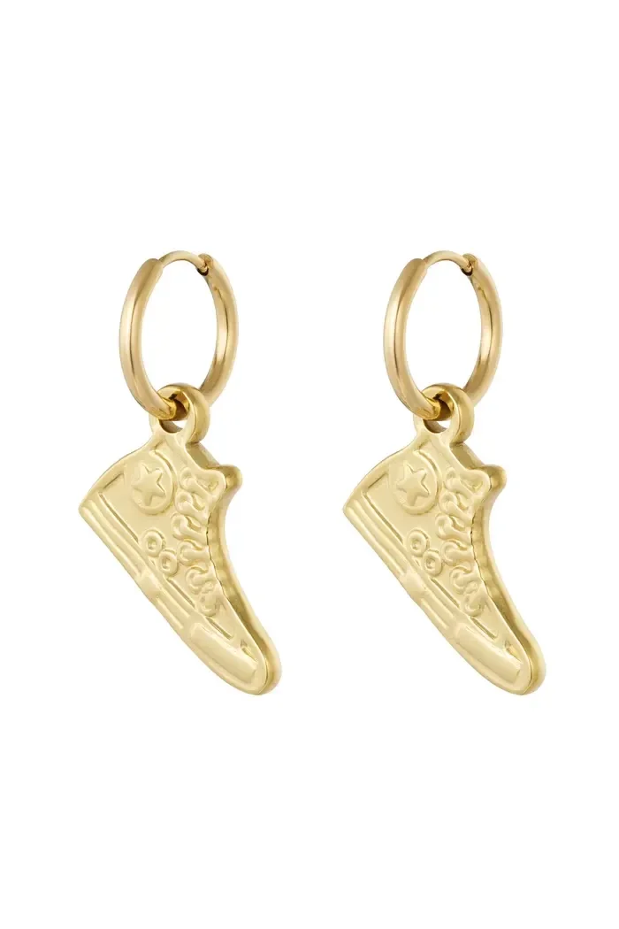 Oorbellen all stars - goud