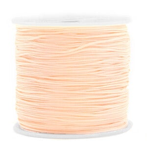 Macramé draad 0.8mm Light peach