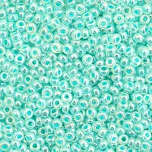 536 Ceylon aqua green 8/0