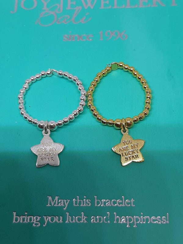Ring Cenik Lucky Star Joy zilver of goud Jewellery Bali