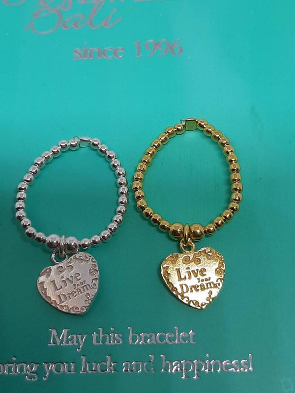 Ring Cenik Live Your Dream zilver of goud Joy Jewellery Bali