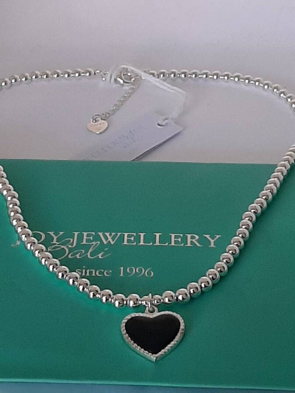 Ketting Aylin Zwart , Joy Jewellery Bali