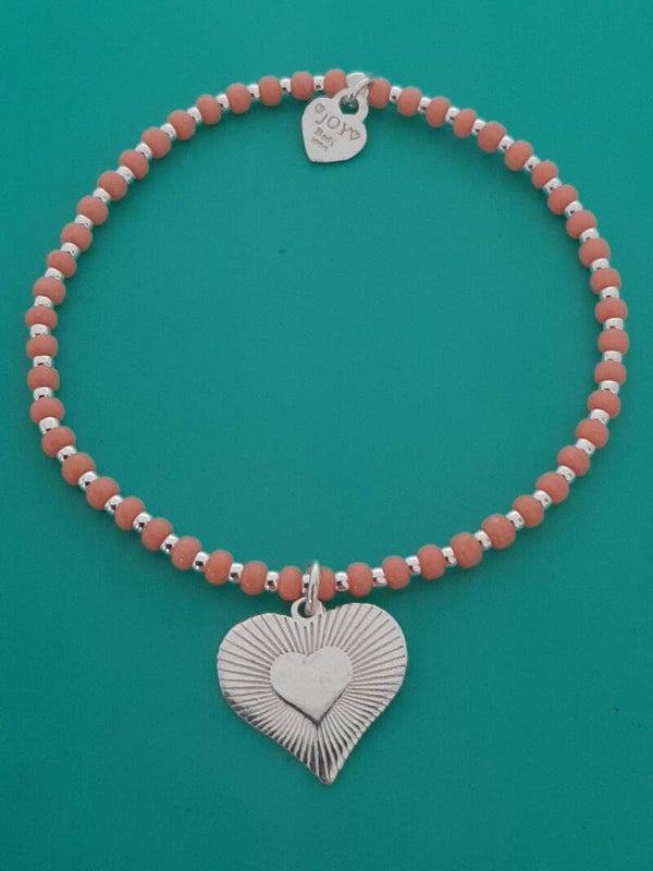 Armband Lugano Galaxy heart coral Jewellery Bali