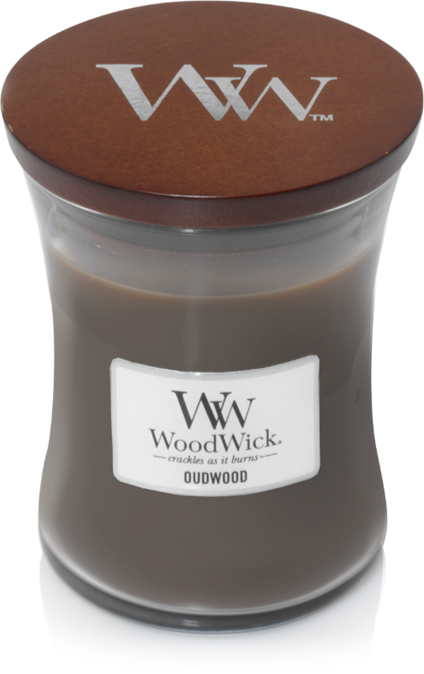 Woodwick Oudwood Medium Candle