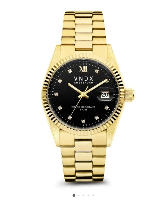 Horloge Dare Devil MD43006-01 Medium Goud Zwart VNDX