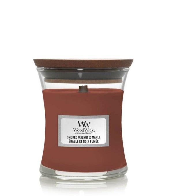 Woodwick Smoked Walnut & Maple Mini Candle