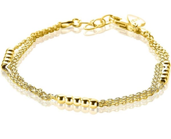 Zinzi zilveren multi-look 14 k verguld armband bol ZIA1799G