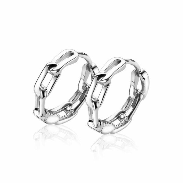 Zinzi zilveren trendy oorringen 15mm ZIO2115