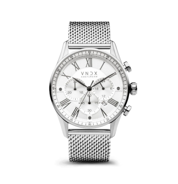 Horloge The Chief  MS33056/02 White Steel Band VNDX