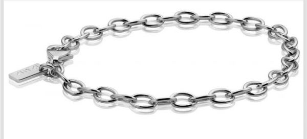 ZINZI zilveren armband vossestaart verguld