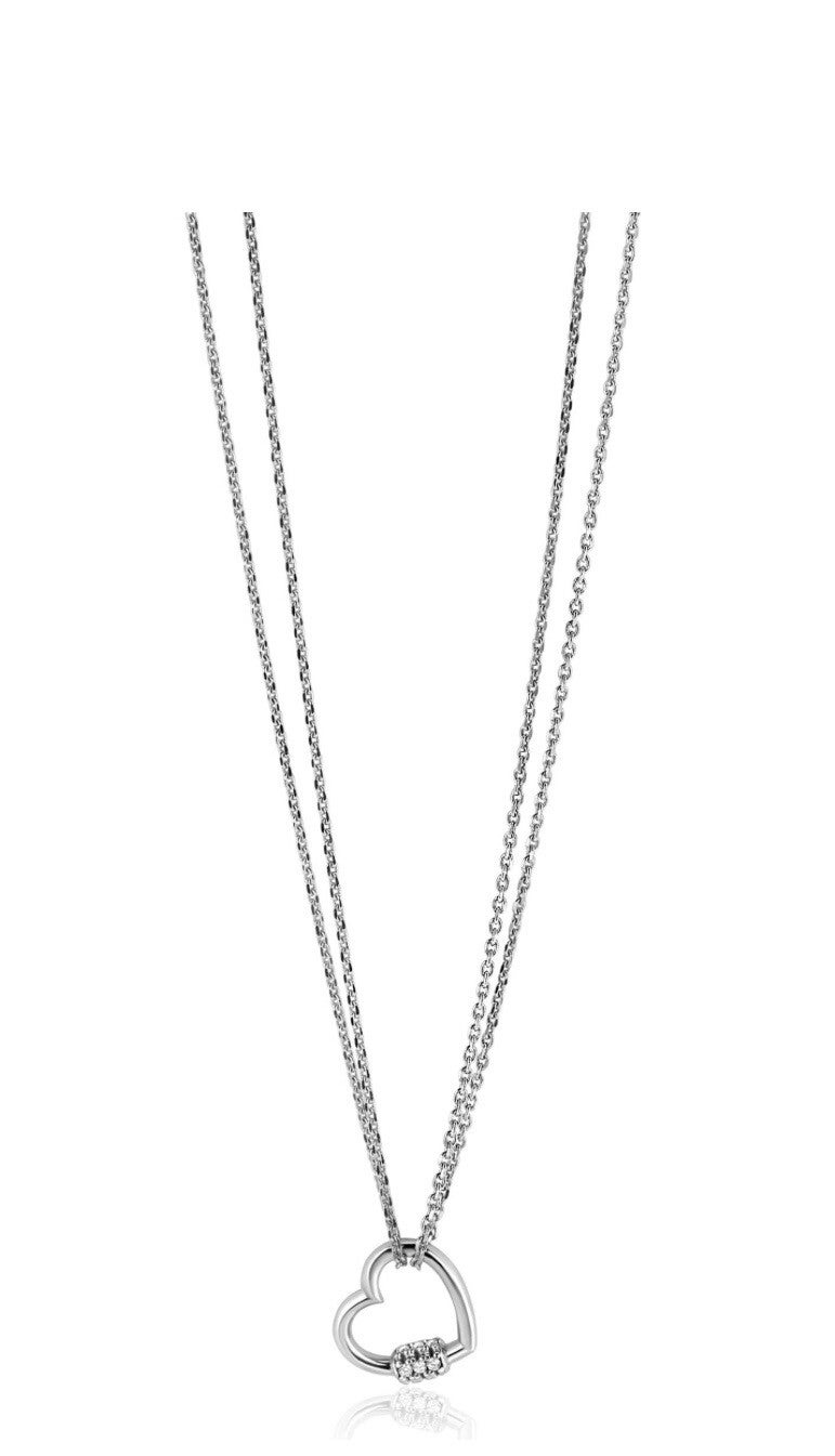 ZINZI zilveren collier Zic2507