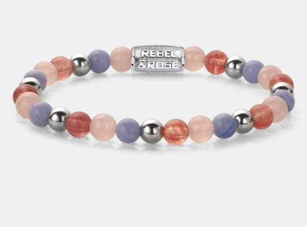 Rebel & Rose  Pink Summer vibes 6 mm RR-60152-S
