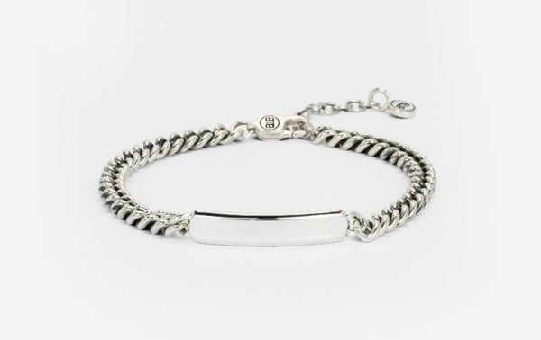 Armband  Bracelet Essential Bar Silver 908 Buddha to Buddha