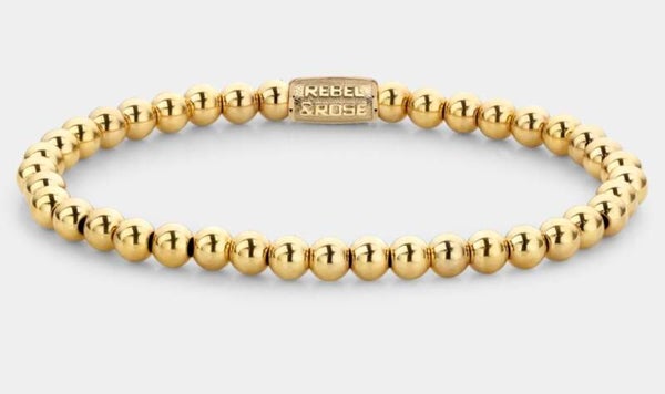 Rebel & Rose gold coloured rocks , RR-40038-G