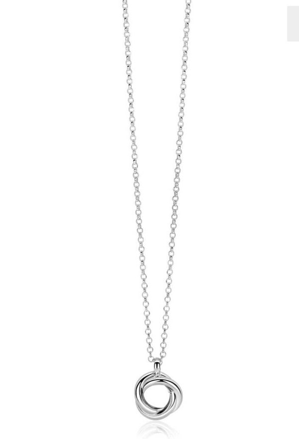 ZINZI zilveren Ketting Zic2890