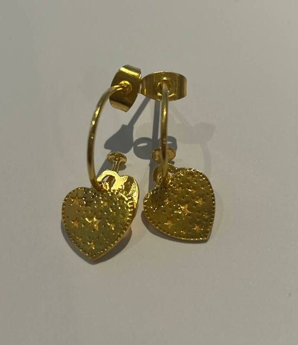 Oorbellen Bonita Gold, etoilles Joy Jewellery Bali
