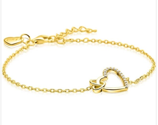 Armband zilveren goud verguld ZIA2874Y  ZINZI
