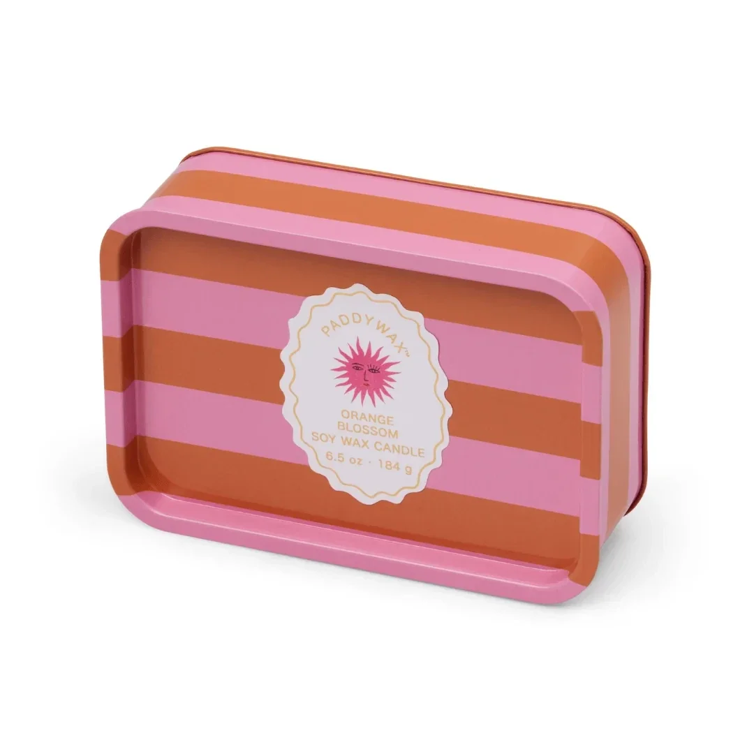 Paddywax geurkaars - Orange Blossom in blik