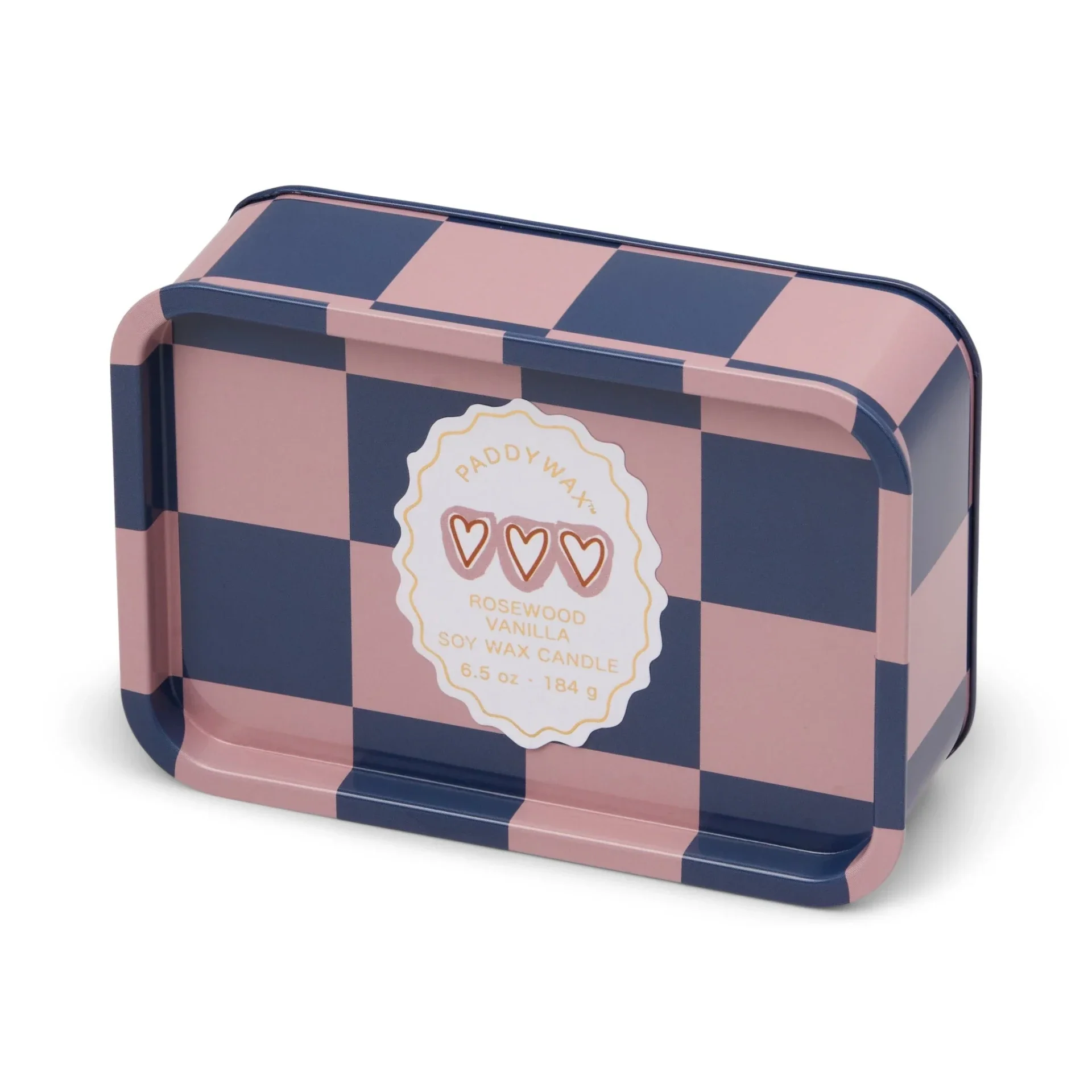 Paddywax geurkaars - Rosewood & Vanilla in blik