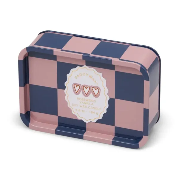 Paddywax geurkaars - Rosewood & Vanilla in blik
