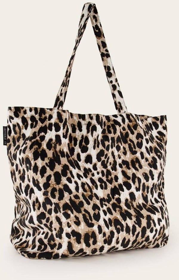 Shopper Tote Bag , Panter, My Jewellery