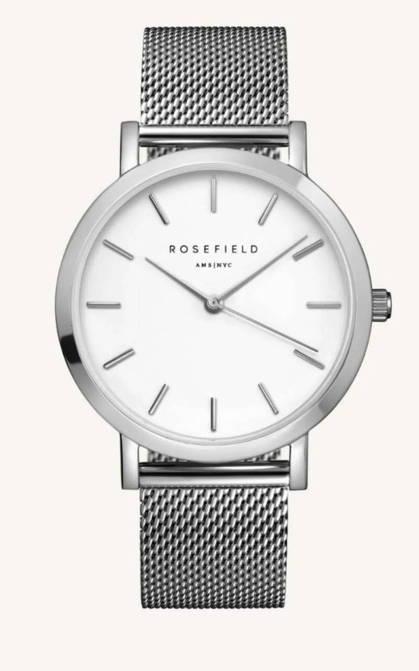 Rosefield, The Mercer Silver Mesh MWS-M40