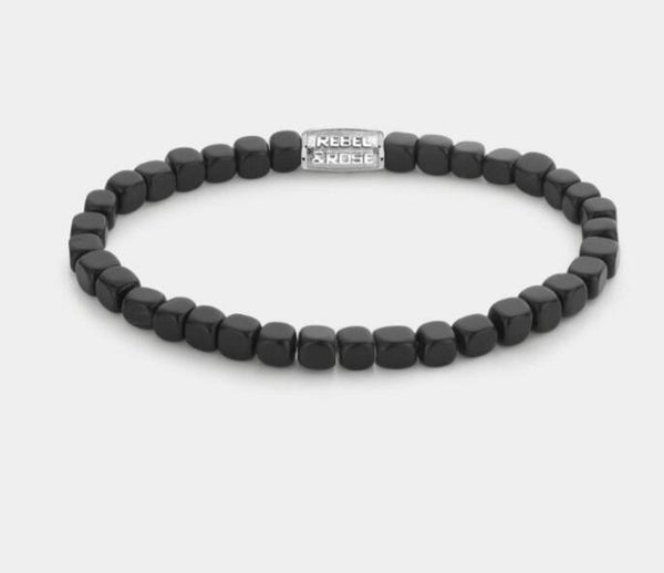 Rebel & Rose Roll The Dice Black Stone , RR-4007-S