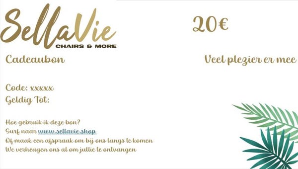 cadeaubon 20€