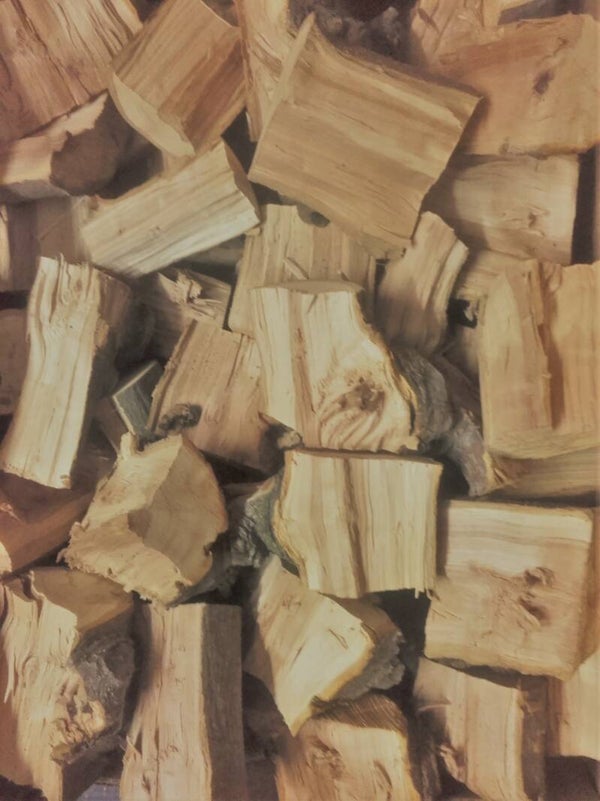 Fruithout chunks pakket 8kg, appel/kers/peer/pruim, ZELF samenstellen